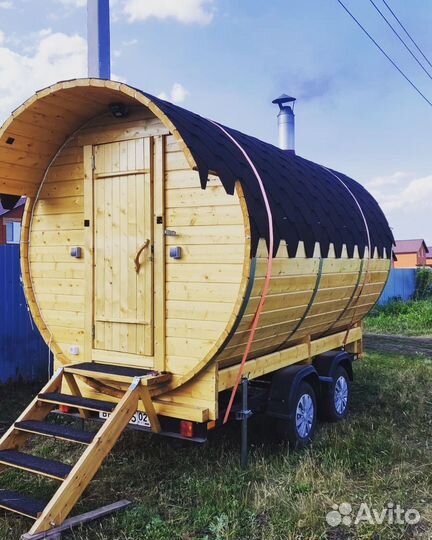 Аренда бани на колесах