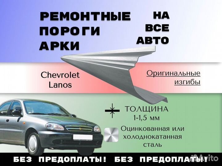 Ремонтные арки Nissan Almera