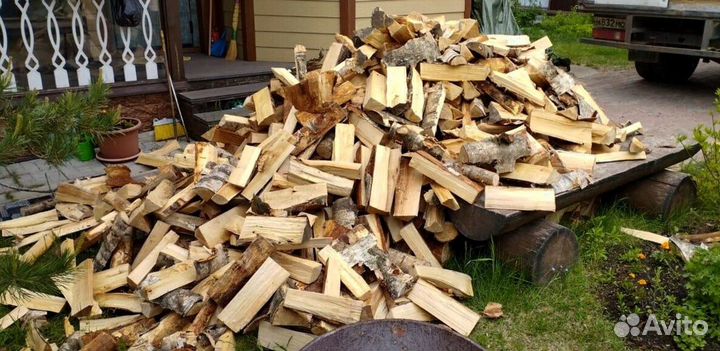 Дрова колотые Осина