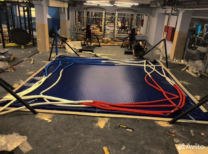 Ринг боксерский 5х5 на упорах