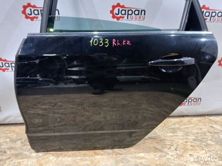 Дверь боковая задняя левая Citroen C4 B7 5F02 2011