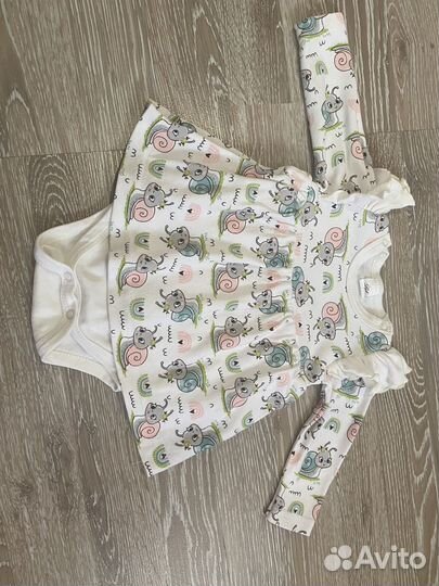 Пакет вещей для девочки 68р