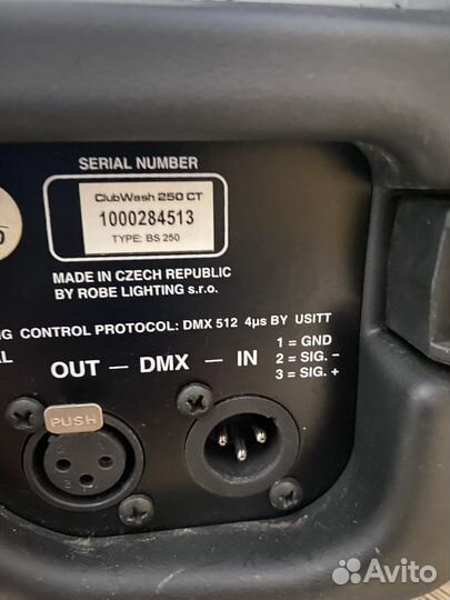 Световые приборы robe полного вращения