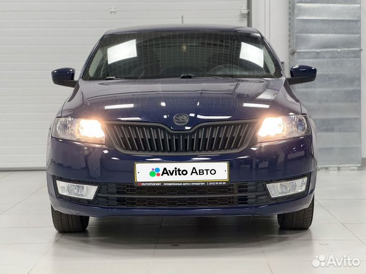 Skoda Rapid 1.6 МТ, 2015, 91 135 км