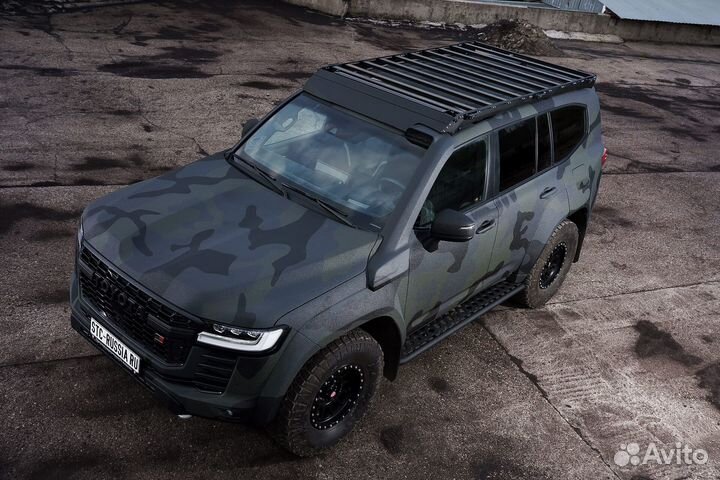 Багажник экспедиционный Land Cruiser 300 Шторка