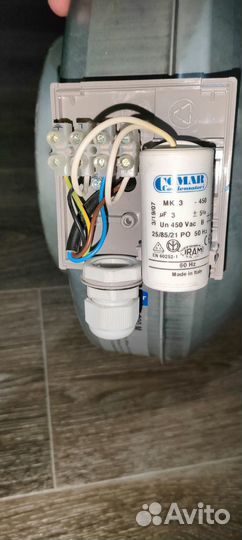 Вентилятор канальный Systemair K 200 M 60Hz