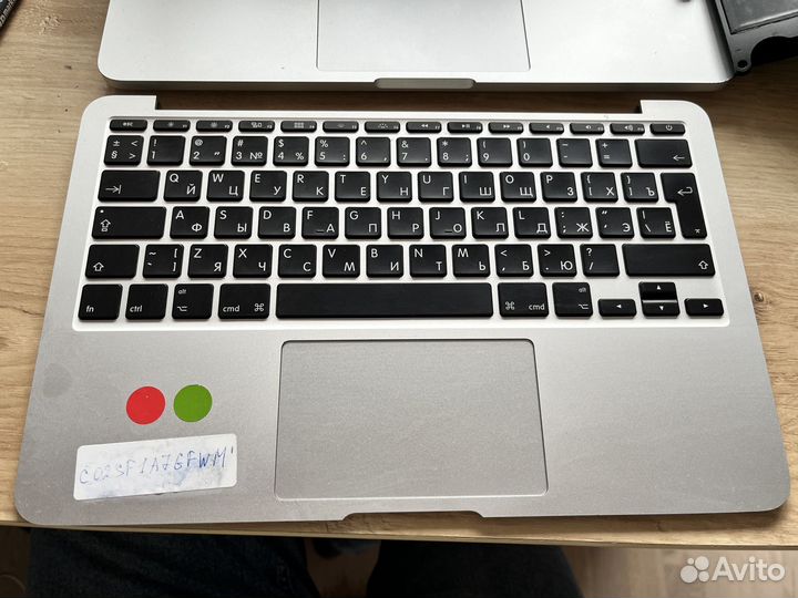 Топкейс macbook air 11 2013-2015 a1465