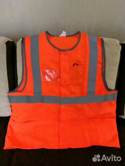 Жилет сигнальный,светоотражающий для водителя