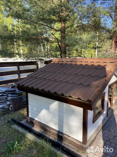 Будка для собаки утепленная