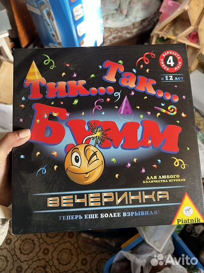 Настольная игра новая Тик Так Бум