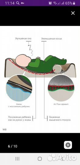 Кокон для новорожденных dolce bambino
