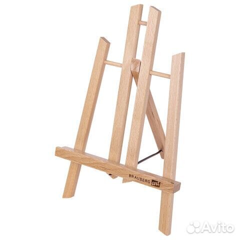 Мольберт настольный из бука 19х16х28 см, высота хо