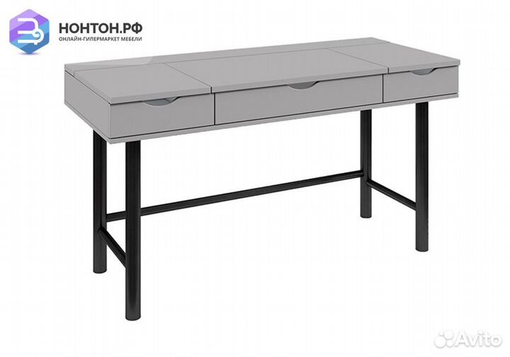 Стол Polini kids Mirum серый