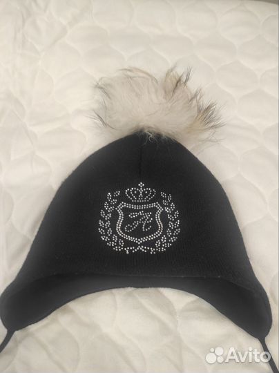 Шапка зимняя для девочки 52 54