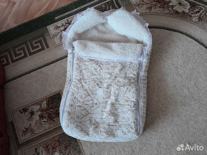 Конверт на выписку зимний новый