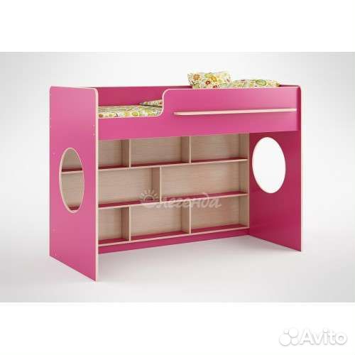 Кровать-чердак + комплект мебели