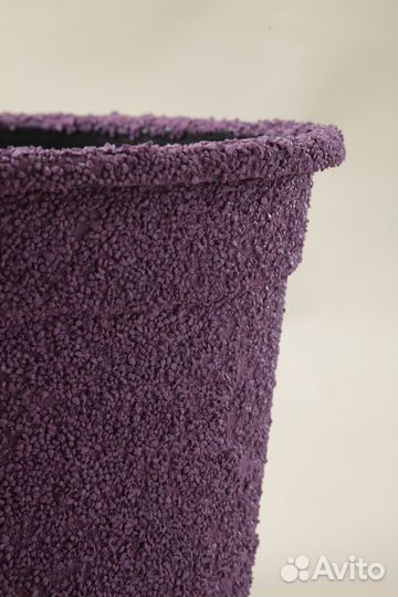 Кашпо “Баклажан” 45 литров с дренажным отверстием