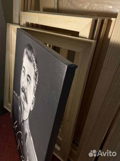 Портрет Сталина с Автографом