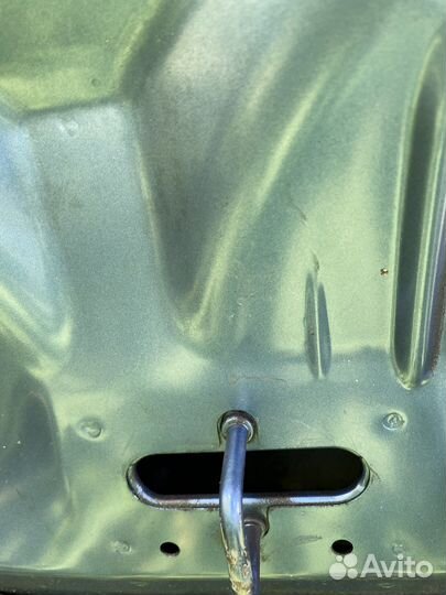 Капот Honda Civic 8 4D седан голубой