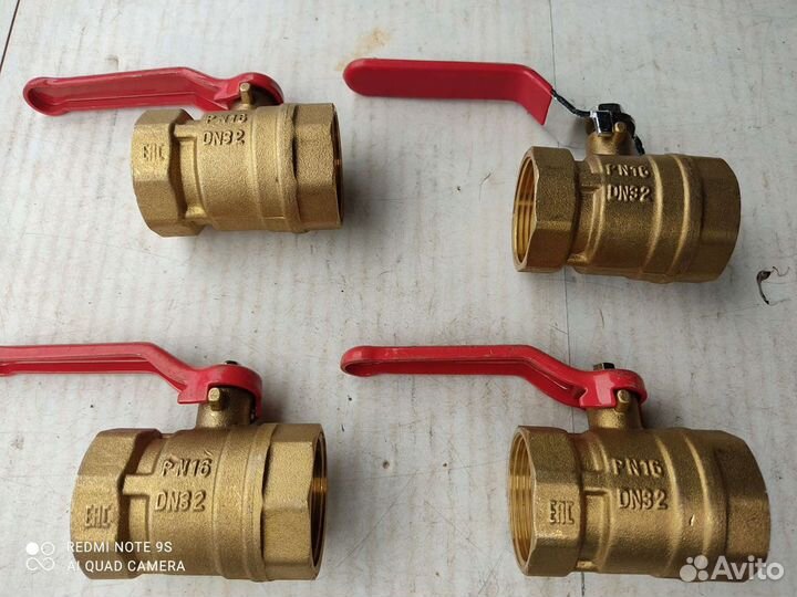 Кран шаровый диаметр 25,32латунь