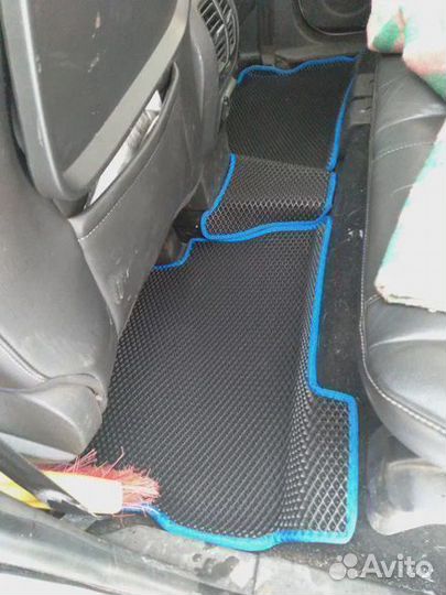 Автоковрик EVA в Хëндай Элантра 3D с бортами