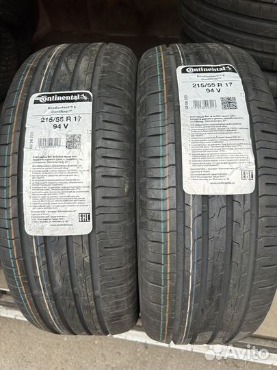 Continental EcoContact 6 215/55 R17