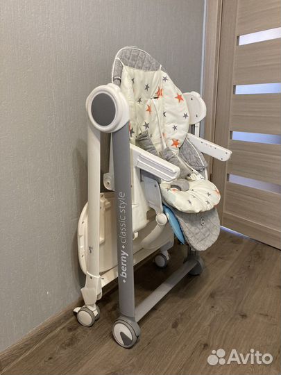 Стульчик для кормления happy baby classic