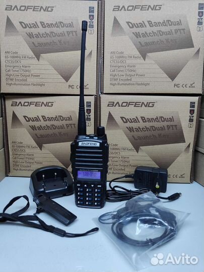 Рация baofeng uv-82 8 ватт 3 режима мощности
