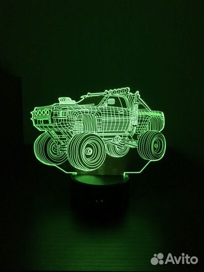 Ночник 3d лампа