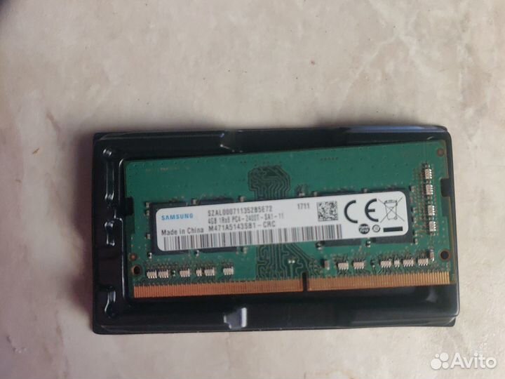 DDR4 4GB SO-Dimm Samsung M471A5143SB1-CRC