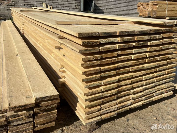 Доска обрезная 1 сорт 25х150х600