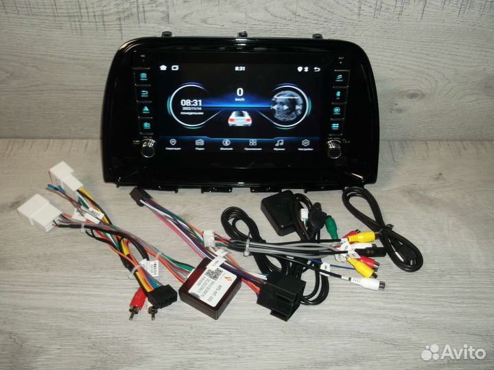 Магнитола Mazda CX-5 Android с крутилками