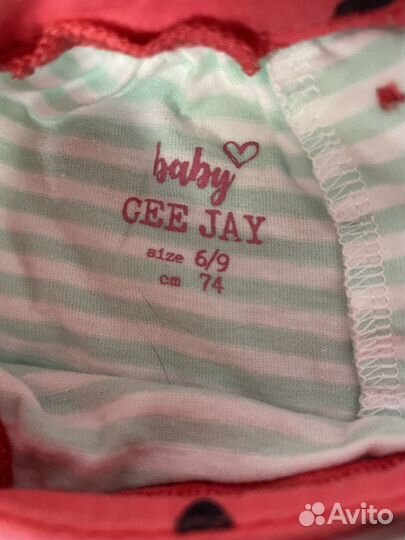 Боди для девочки 74