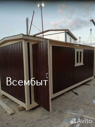 Контейнер бытовка для склада и мастерской