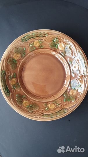 Тарелка керамическая