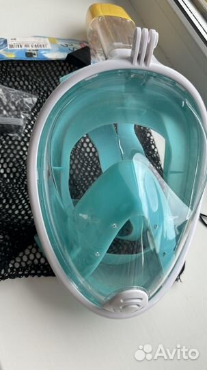 Маска для снорклинга (плавания) детская