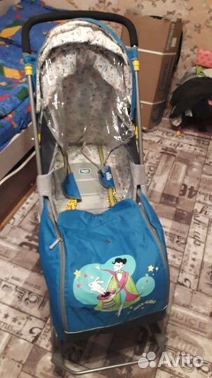 Детские санки коляска бу