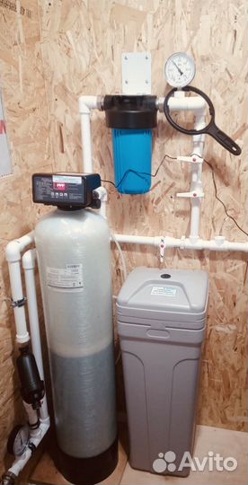 Система для очистки воды с монтажом