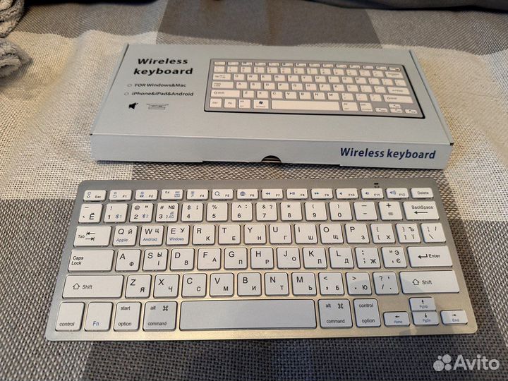 Клавиатура беспроводная Bluetooth+2.4G