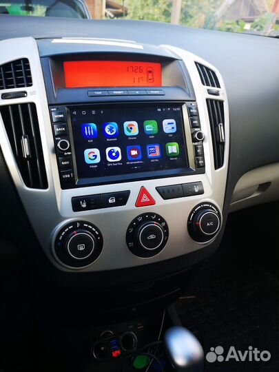 Магнитола Kia Ceed 1 с камерой заднего вида