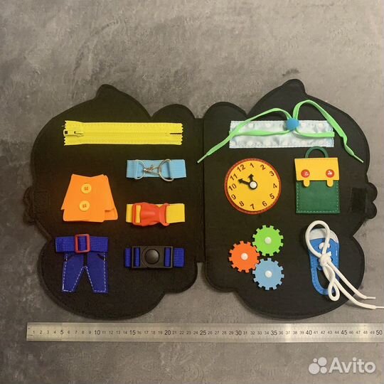 Бизиборд книжка