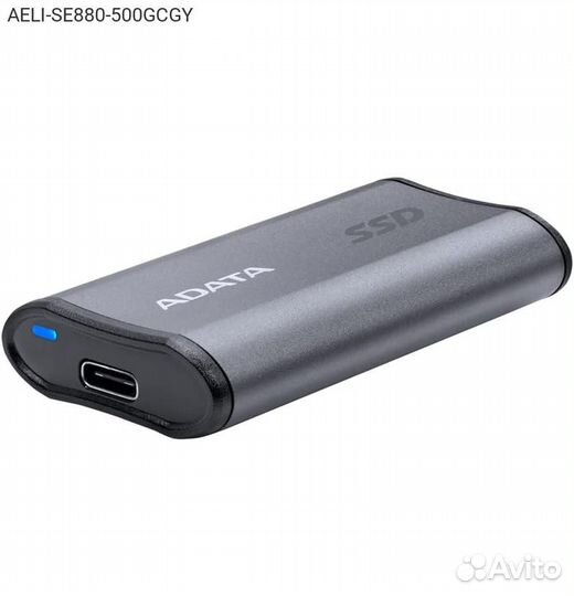 Внешний диск SSD adata Elite SE880 500GB 1.8