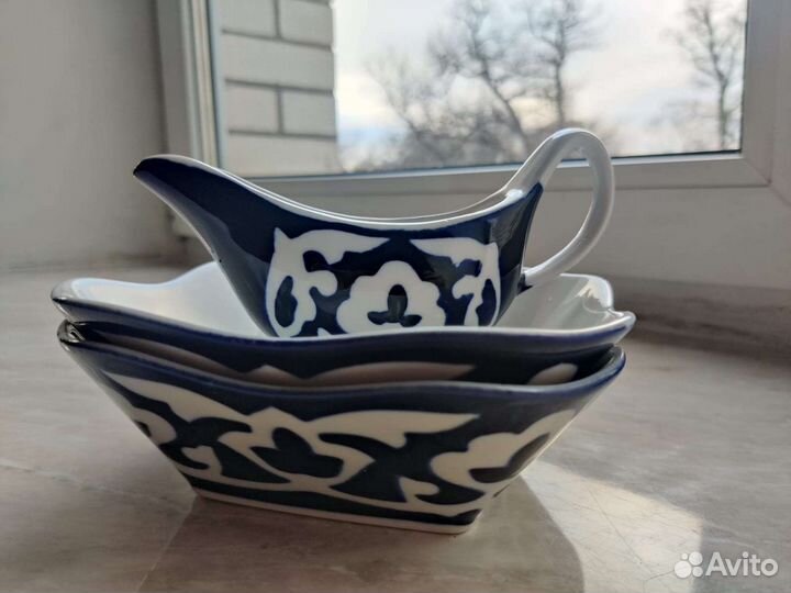 Набор фарфоровой посуды. Новый