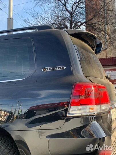 Шильдики Excalibur Toyota LC200