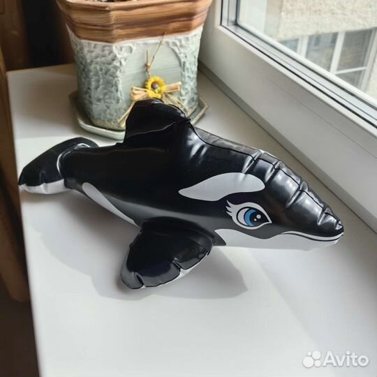 Надувной дельфин