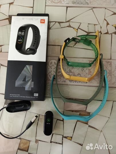 Фитнес браслет xiaomi mi band 4 nfc