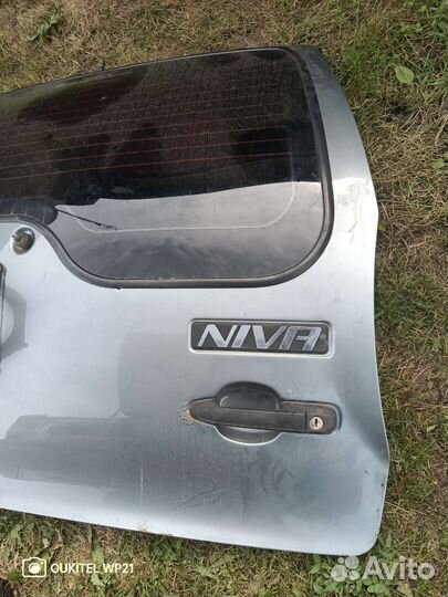 Дверь багажника niva chevrolet