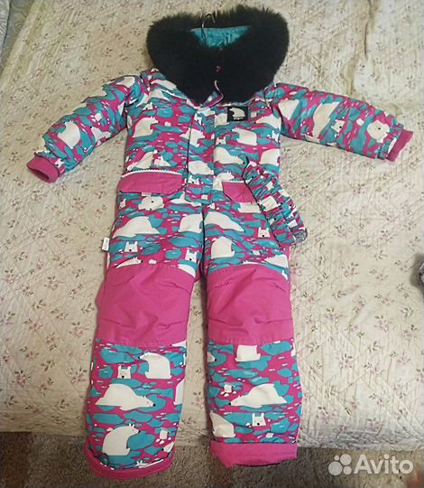 Зимний комбинезон для девочки