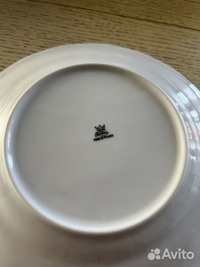 Набор из 6 тарелок (2 глубокие и 4 мелкие)