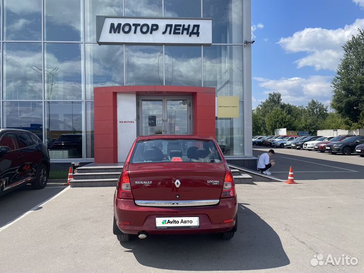 Renault Logan 1.6 МТ, 2010, 131 921 км